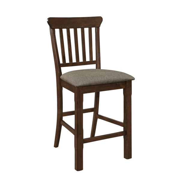 Red Barrel Studio® Counter Height Dining Room Chair, Set Of 2 Dark